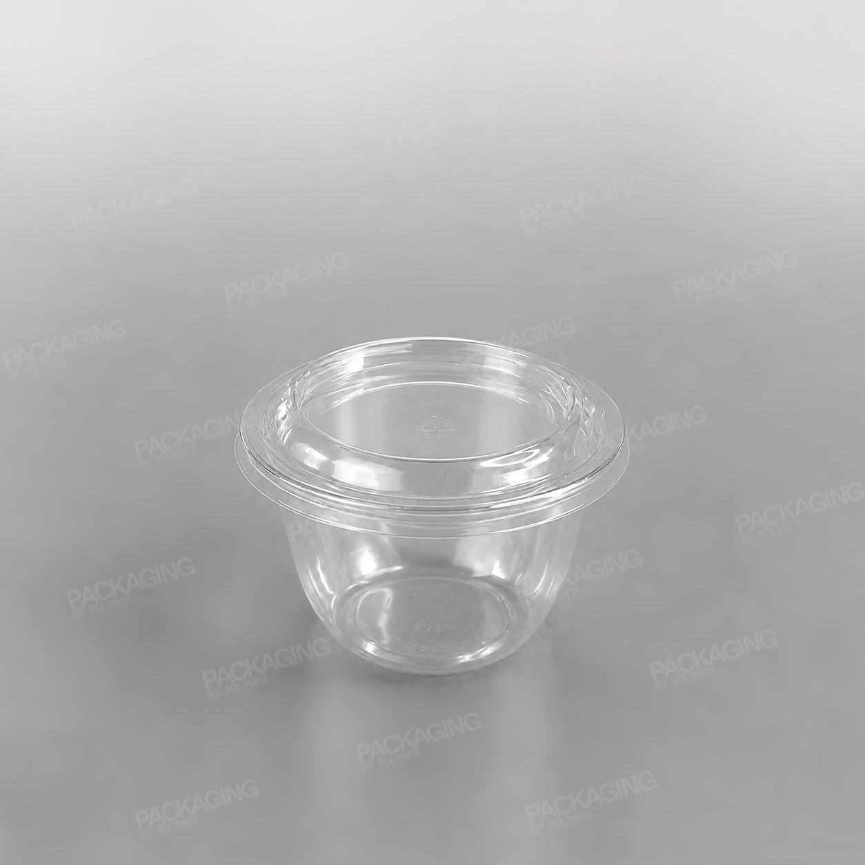 Round PET Clear Dessert Pot