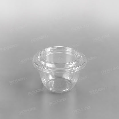 Round PET Clear Dessert Pot
