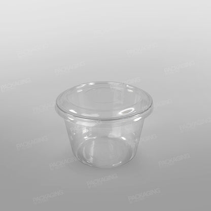 Round PET Clear Dessert Pot