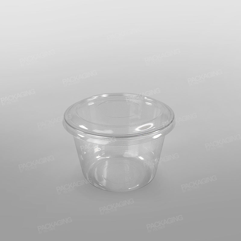 Lid For Round PET Clear Dessert Pot