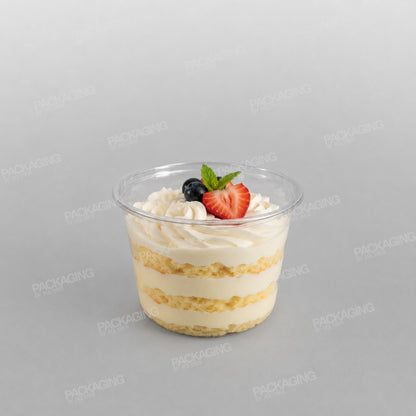 Round PET Clear Dessert Pot