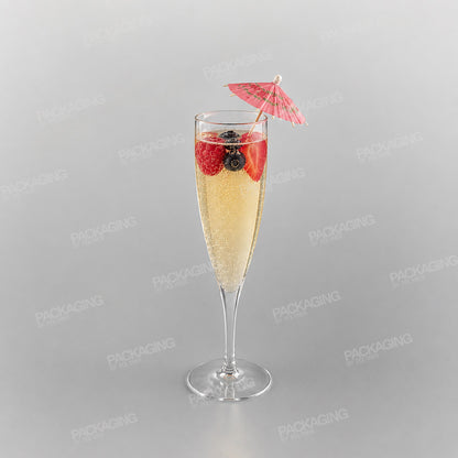 Clear Disposable Champagne Tulips [100ml to line]