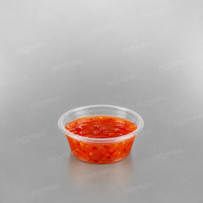 Somoplast Plastic Clear Sauce Pot