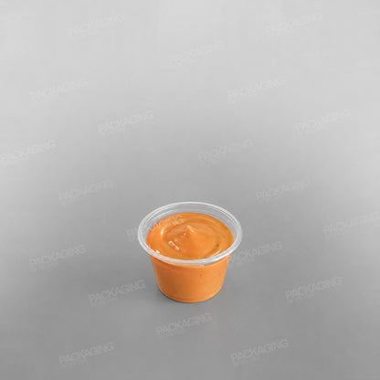 Solo Plastic Sauce Container Round