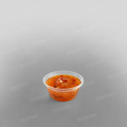 Satco Plastic Container Round & Lids