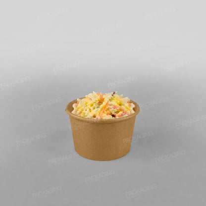 Kraft Paper Portion Pot & PET Lids