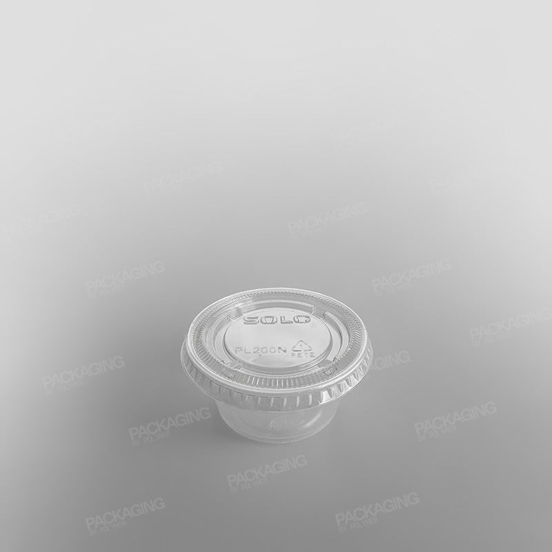 Clear Plastic Container Round [2oz]