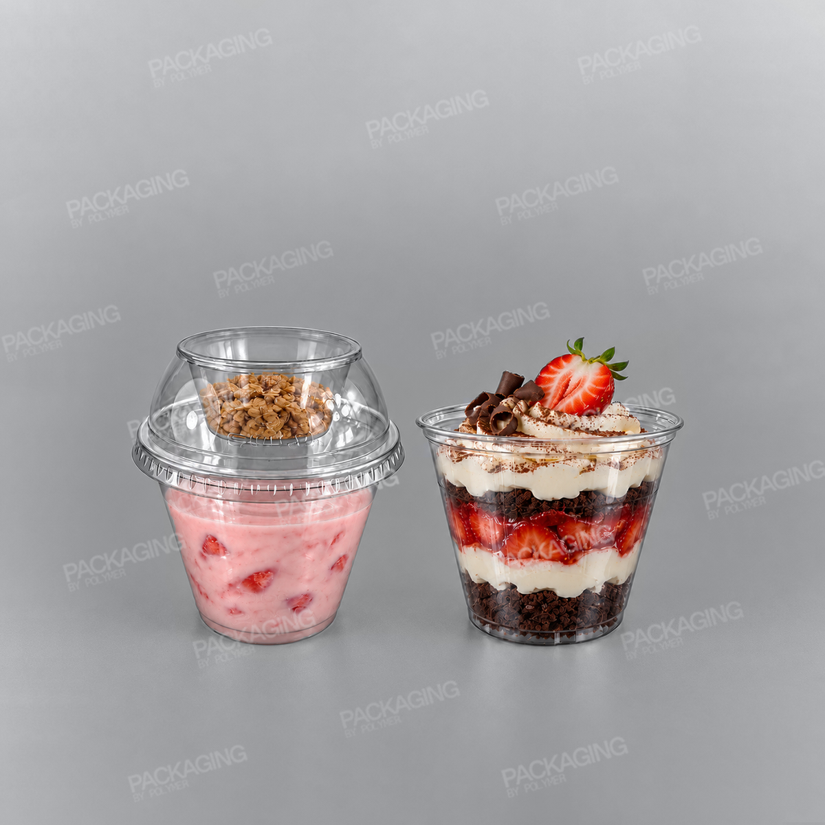 Solo Plastic Clear Cup, Squat - 9oz [266ml]