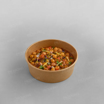 Hippo Paper Food Bowl - Kraft