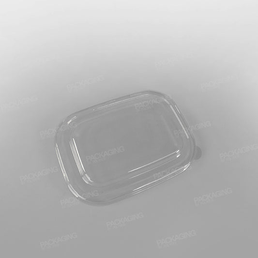 PET Lid For Go-Pak Kraft Rectangular Food Bowl - 500/750/1000cc