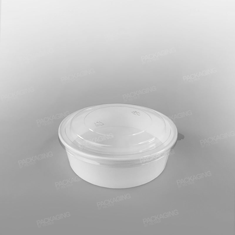 Paper Food Bowl - White