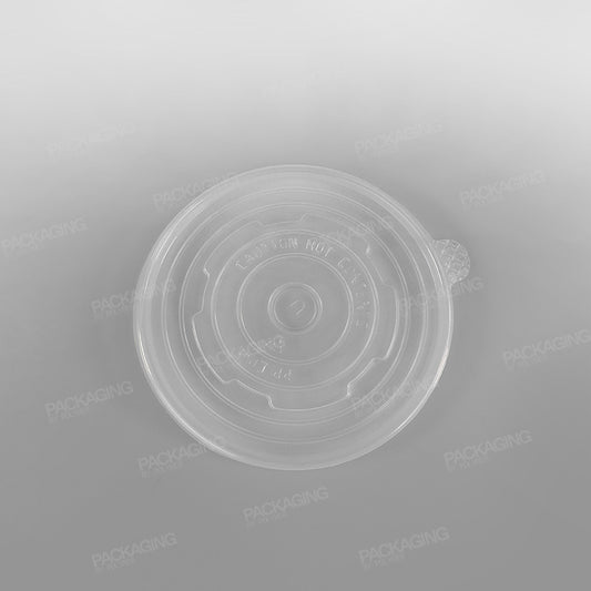 PP Lid For Paper Food Bowl - White [500-1000ml]