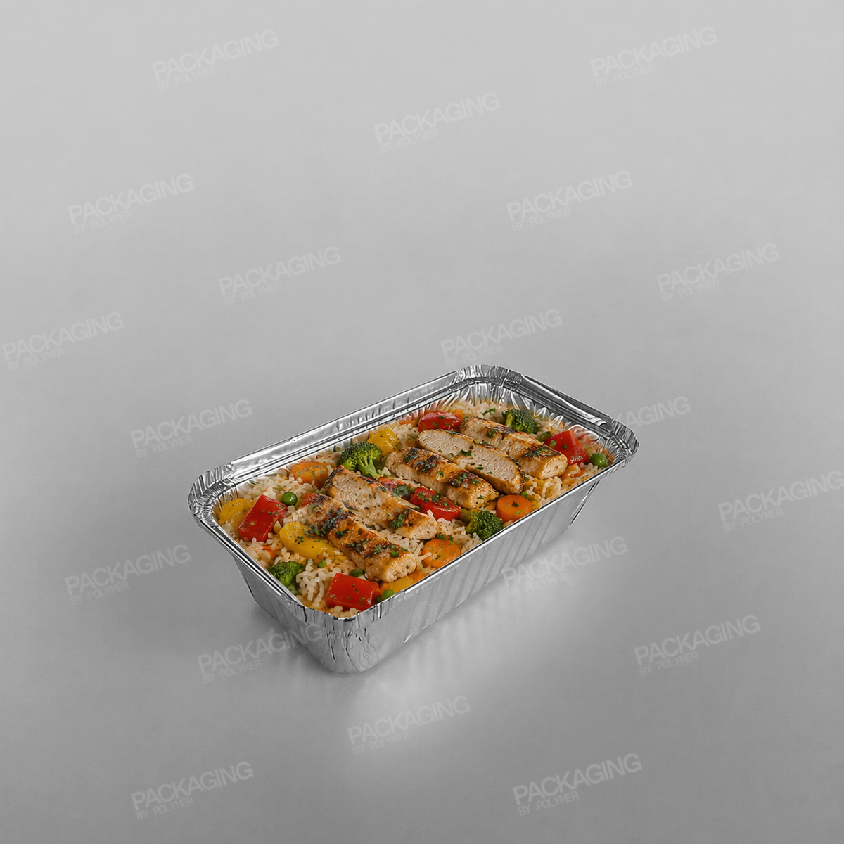 No6 Foil Container [210x110x54mm]