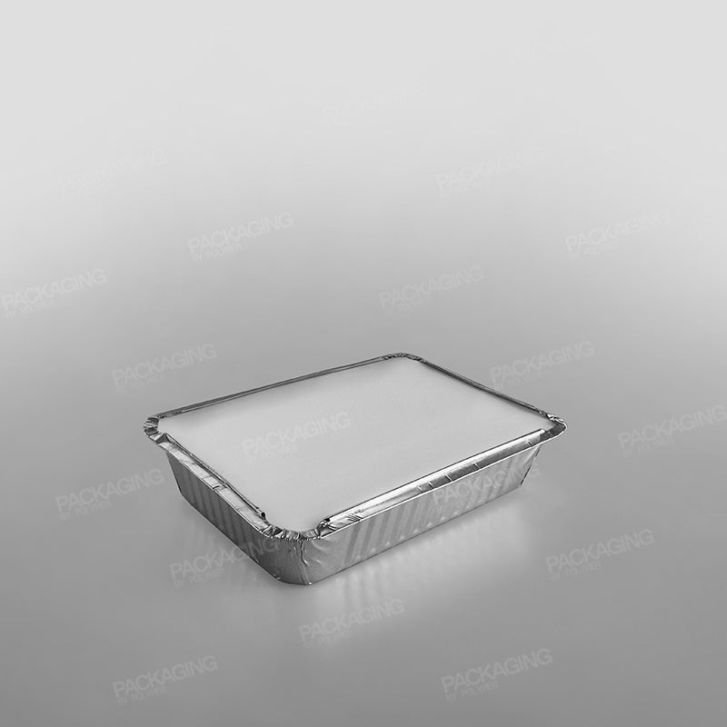 L.L Foil Board Lid To Fit Foil Container [6x8.2x1.5inch]