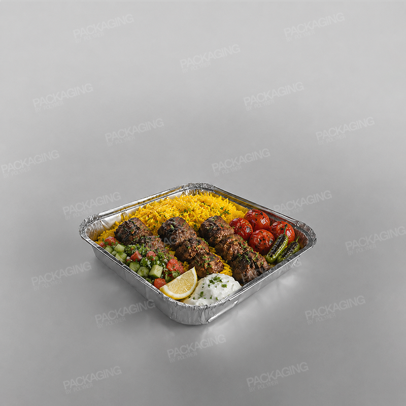Foil Container [9x9x1.5inch]