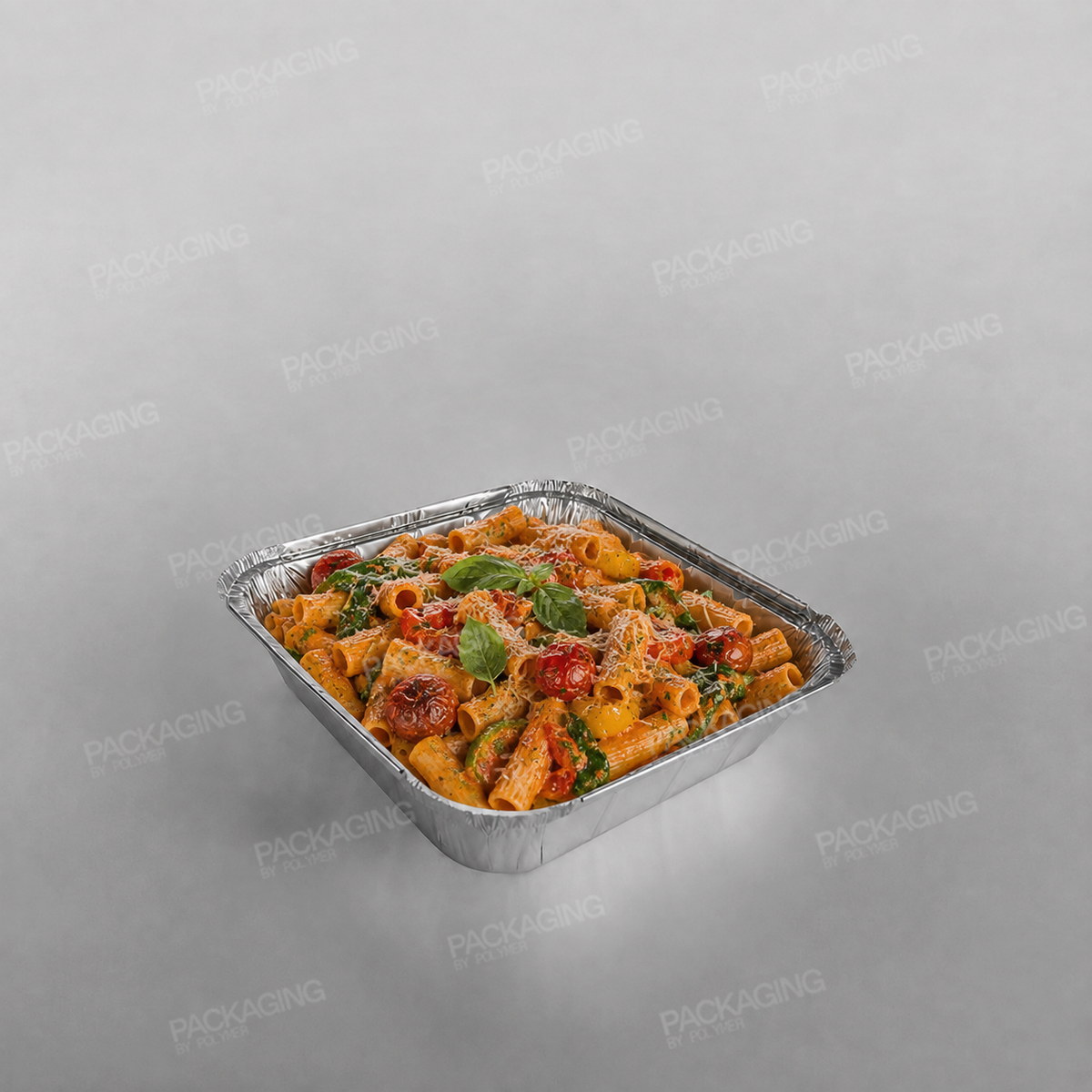 Hippo Foil Container [9x9x2inch]