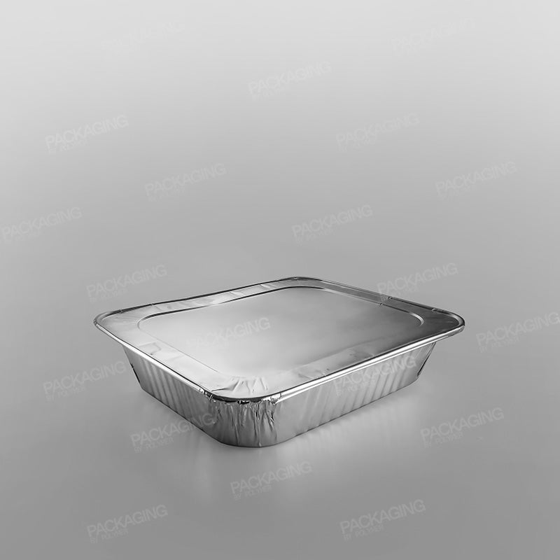 Half Deep Gastronorm Foil Container - Rolled Edge [10x12x2.5inch]