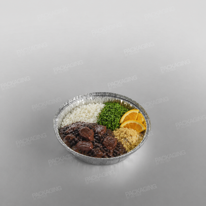 Hippo Foil Container Round