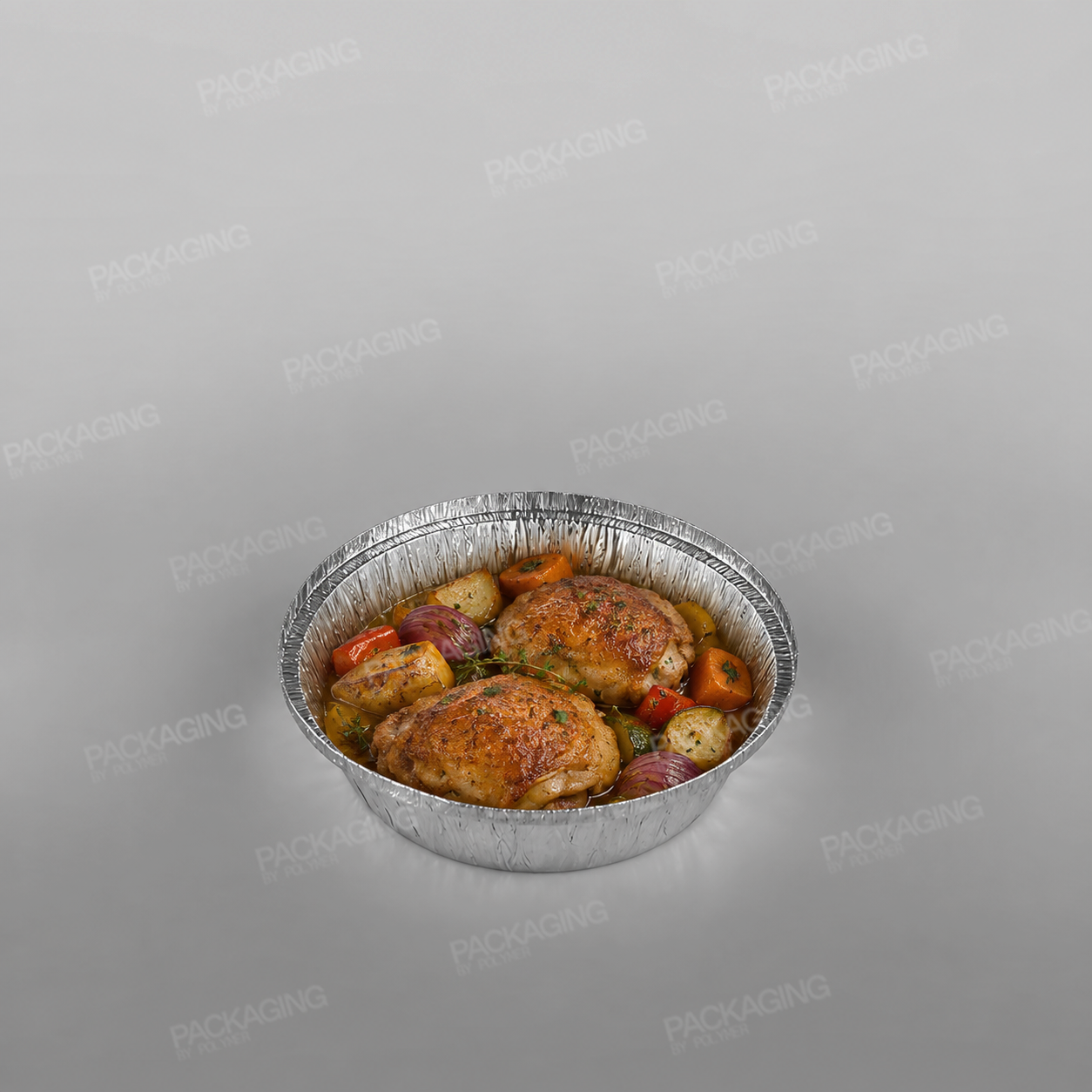 No12 Foil Container [7inch] Round