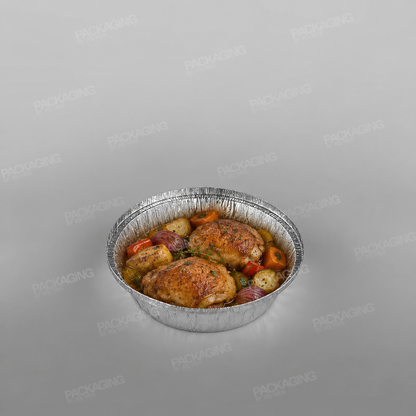 No12 Foil Container [7inch] Round