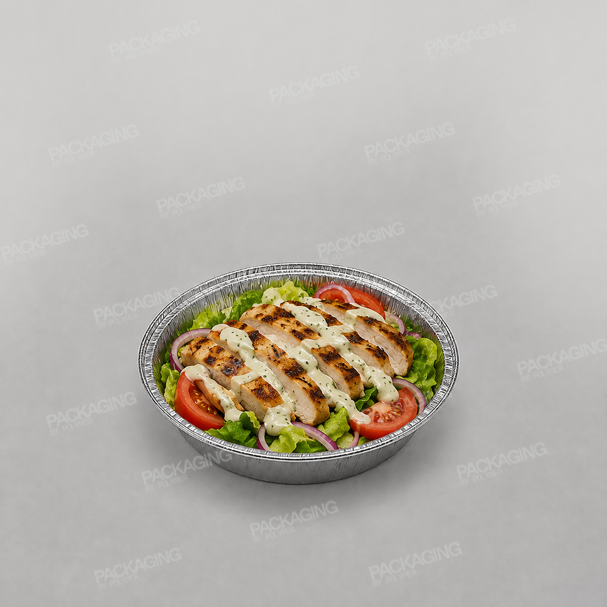Foil Container Round - 9 inch