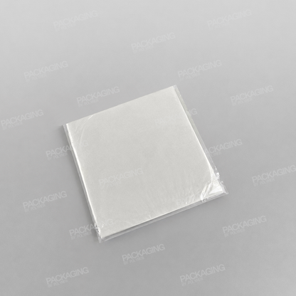 Paper Film Fronted Bag - White