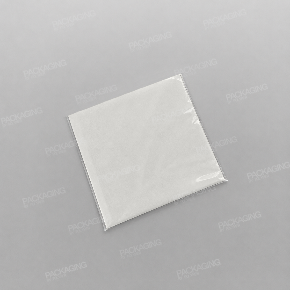 Paper Film Fronted Bag - White