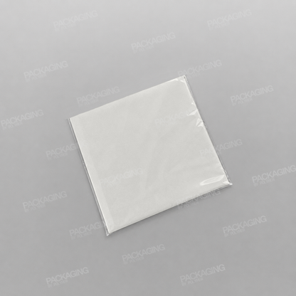 Paper Film Fronted Bag - White