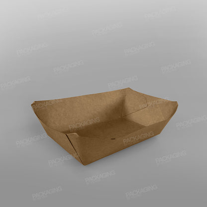 Dispo 5lb Rectangular Greaseproof Food Tray