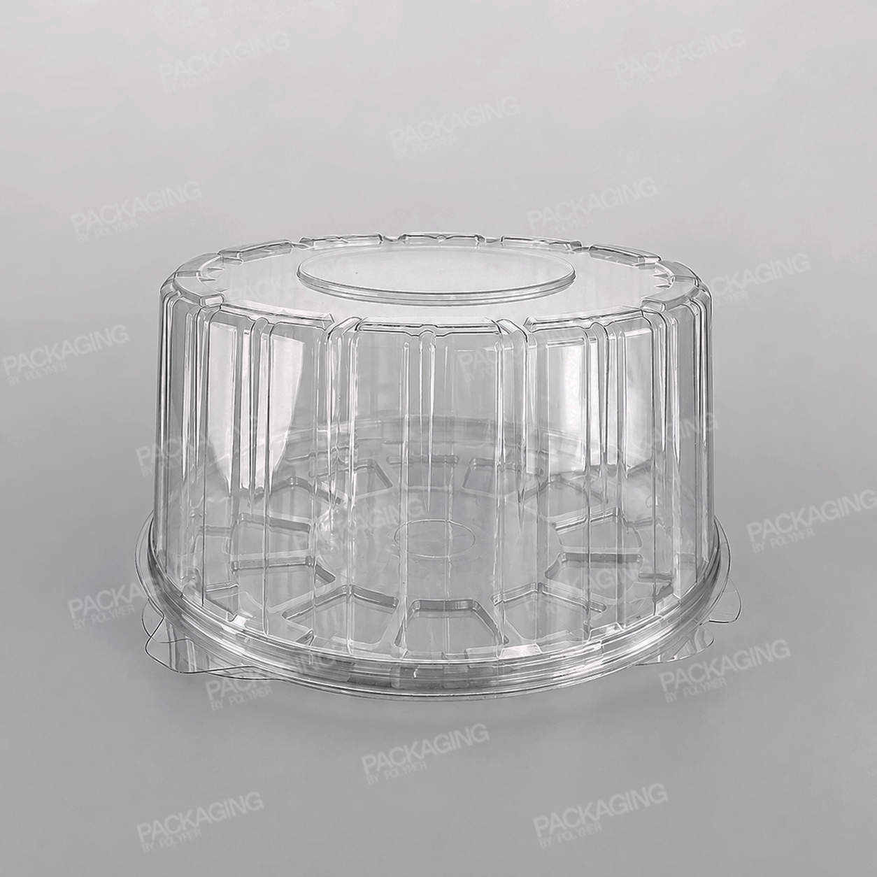 Somoplast Clear Premium Cake Base & Lid