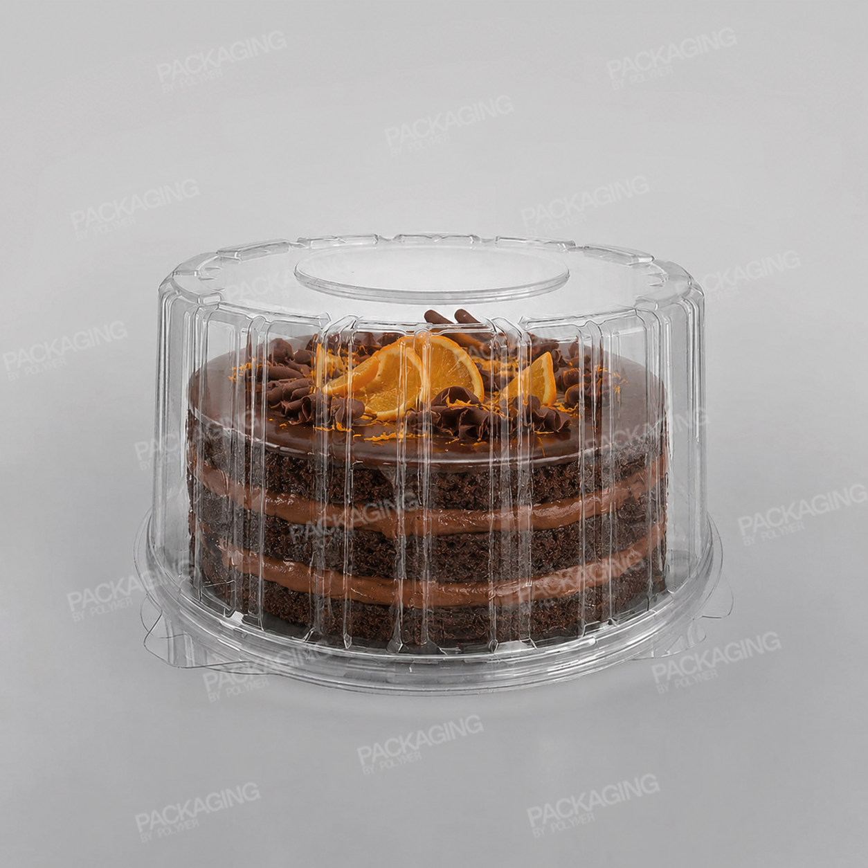 Somoplast Clear Premium Cake Base & Lid