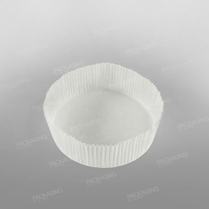Plain Greaseproof Case, Round - 6inch[152x51mm]