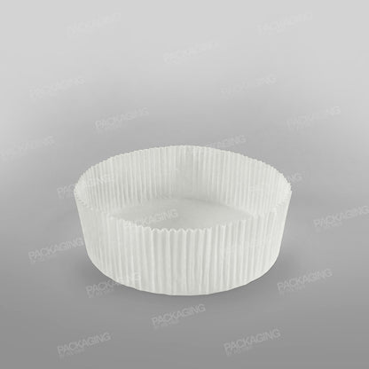 Plain Greaseproof Case, Round - 6inch[152x51mm]