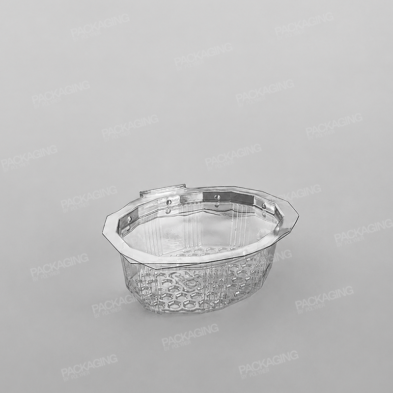 GPI Multipack Clear Hinged Container