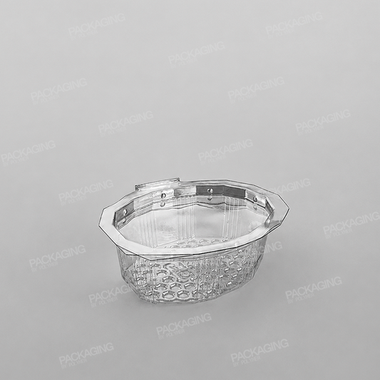 GPI Multipack Clear Hinged Container