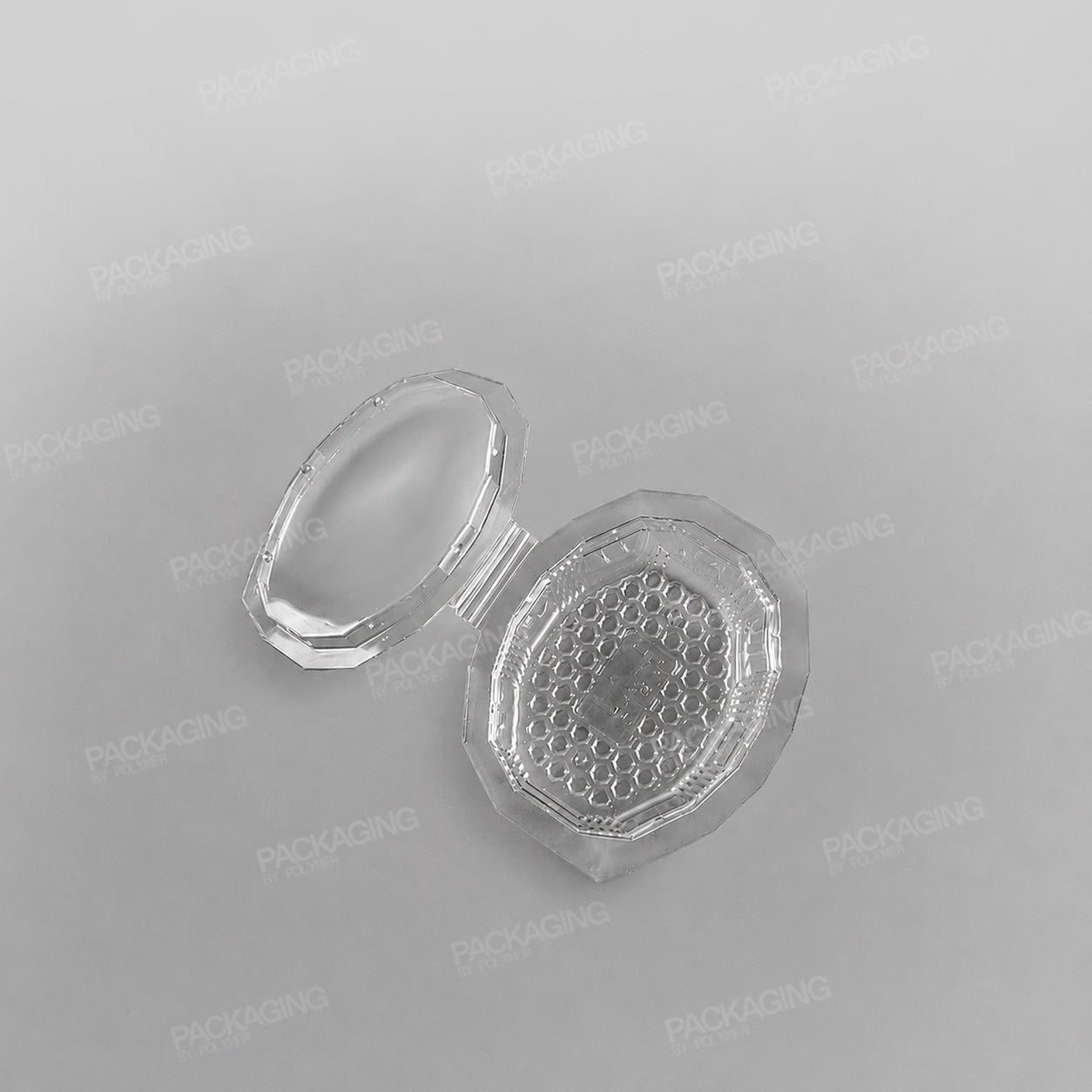 GPI Multipack Clear Hinged Container