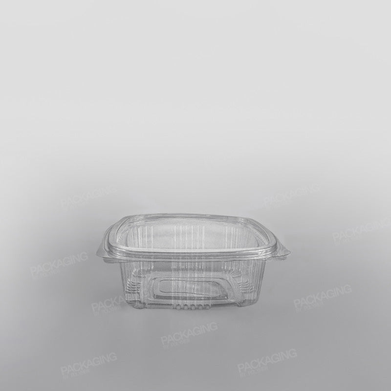 Somoplast Clear Hinged Rectangular Plastic Container -  Economy