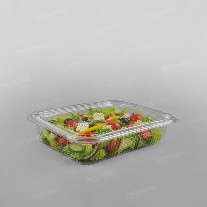 Somoplast PET Clear Hinged Rect. Container - 750cc