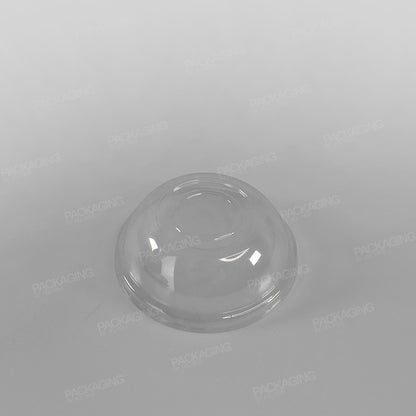 Clear Domed Lid To Fit Ice Cream Cups - White & Green Designs