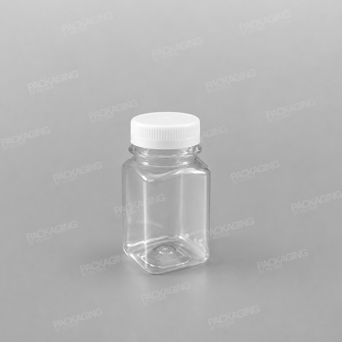 Clear PET Juice/ Shot Bottle With Caps - 100ml