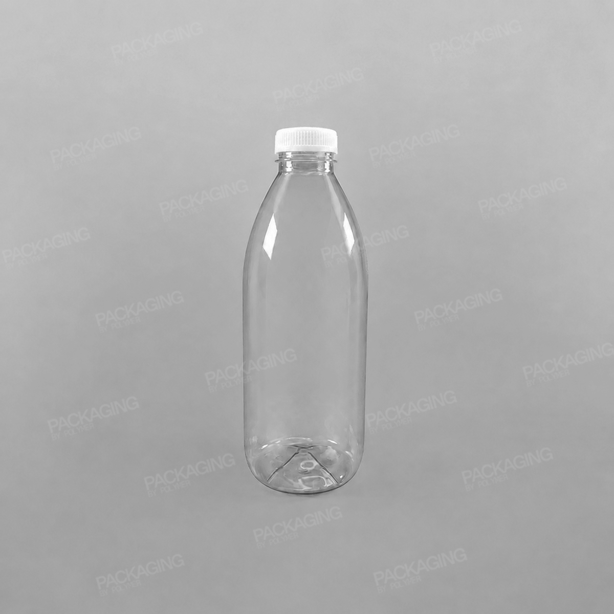Clear Round Juice Bottles With Caps