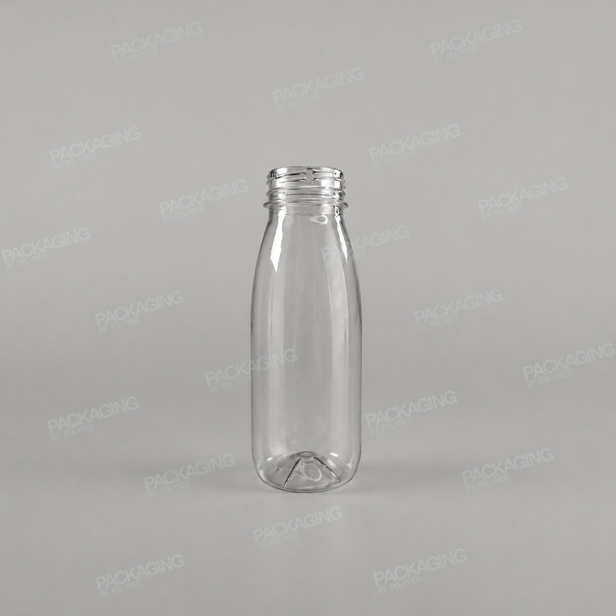 Clear Round Juice Bottles With Caps