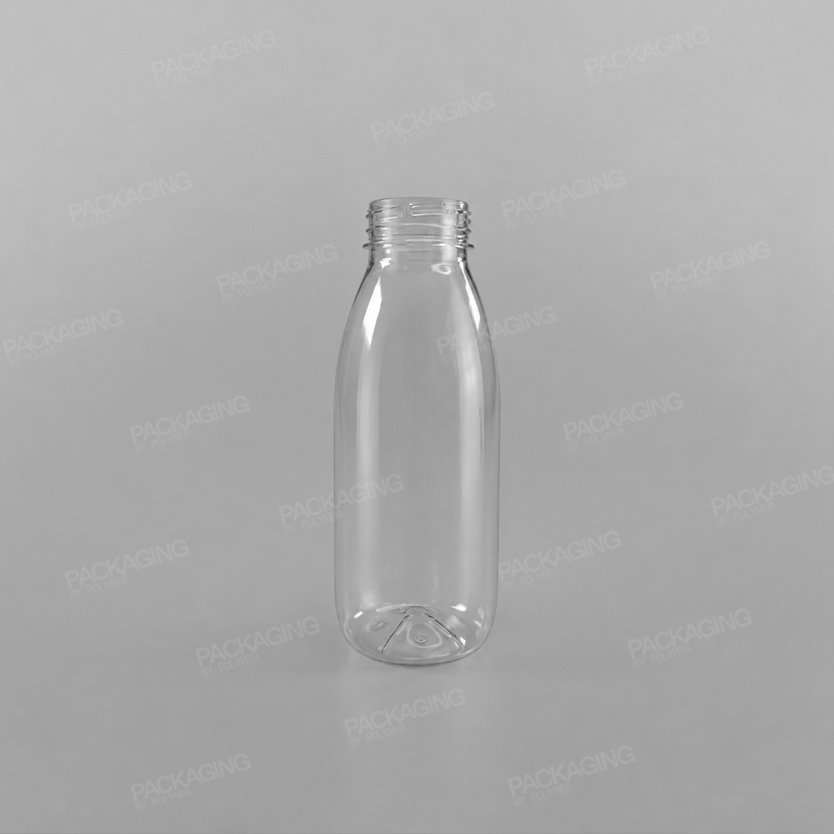 Clear Round Juice Bottles With Caps