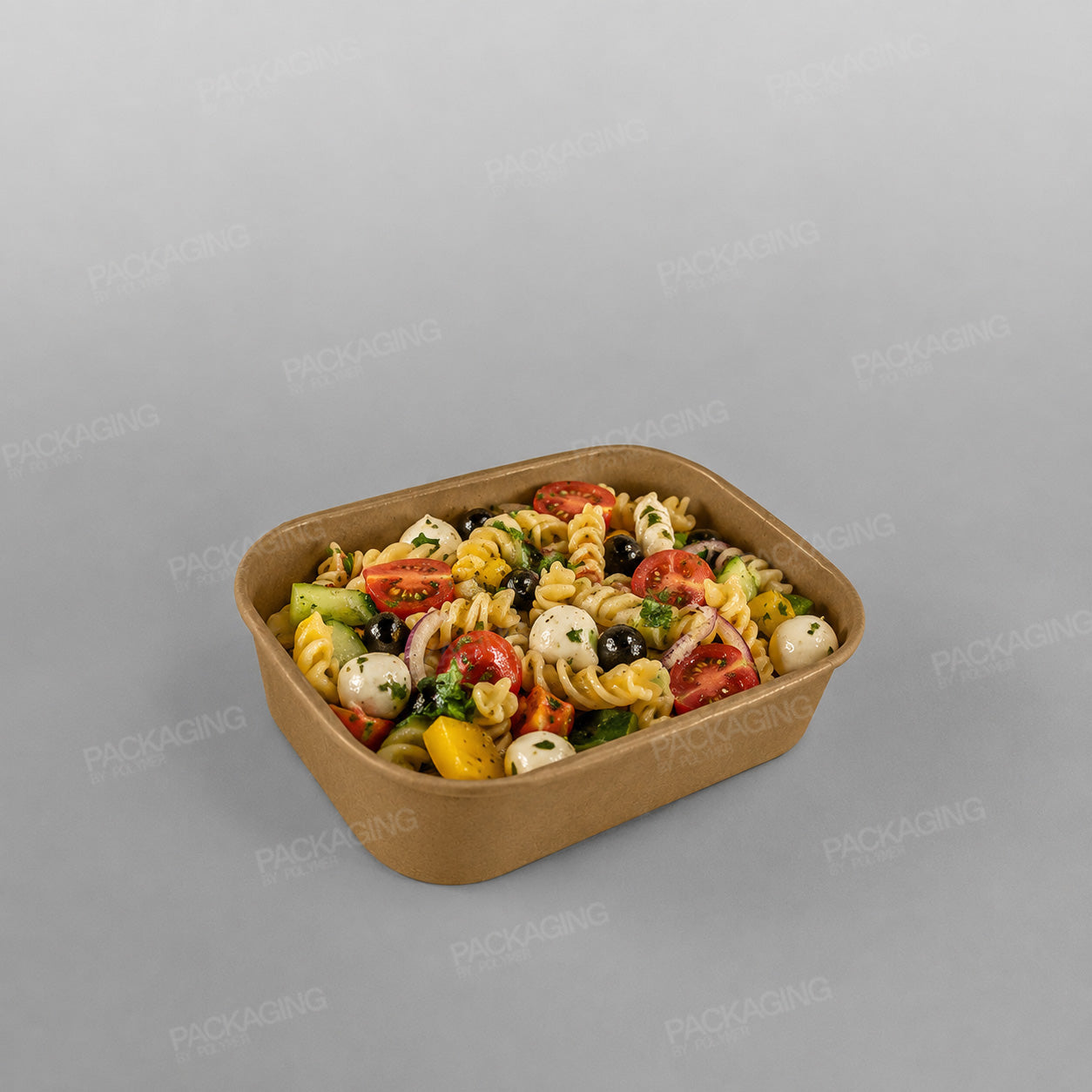 Kraft Paper Rectangular Food Box