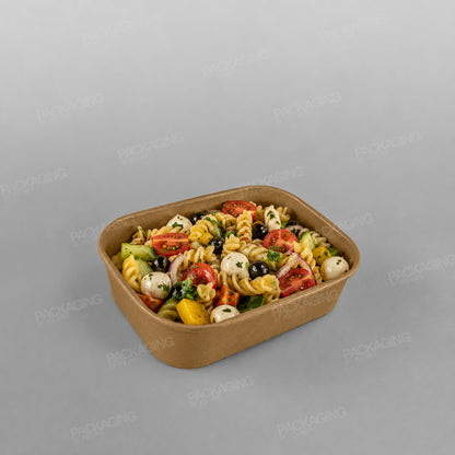 Kraft Paper Rectangular Food Box