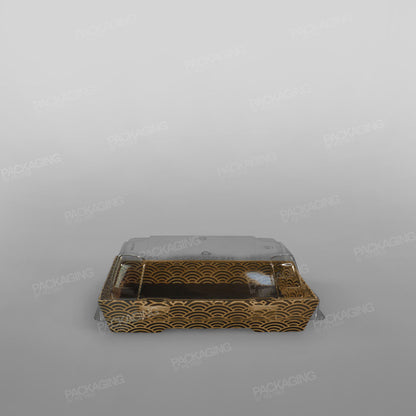 rPET Lid For Sabert Zen Kraft Sushi Tray