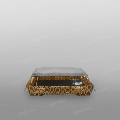 rPET Lid For Sabert Zen Kraft Sushi Tray