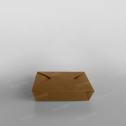 Leakproof Container No 8 Brown - 152x120x64mm