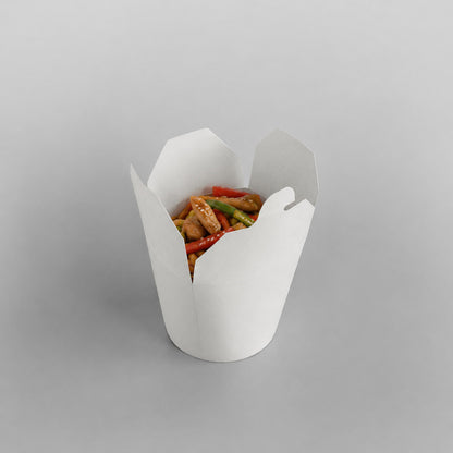Leakproof White Noodle Box