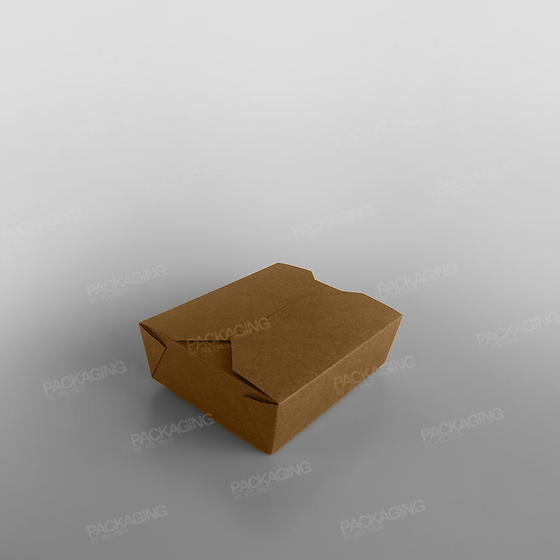 Leakproof Container No 8 Brown - 152x120x64mm